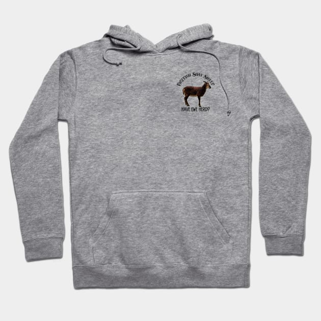 Spread the word about British Soay Sheep! Hoodie by Shepherd